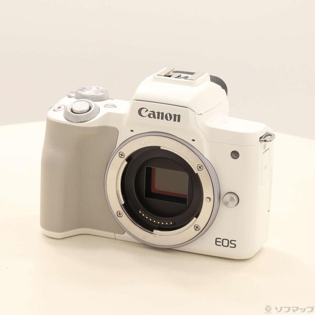 (中古)Canon EOS Kiss M2 ボディ ホワイト(352-ud)