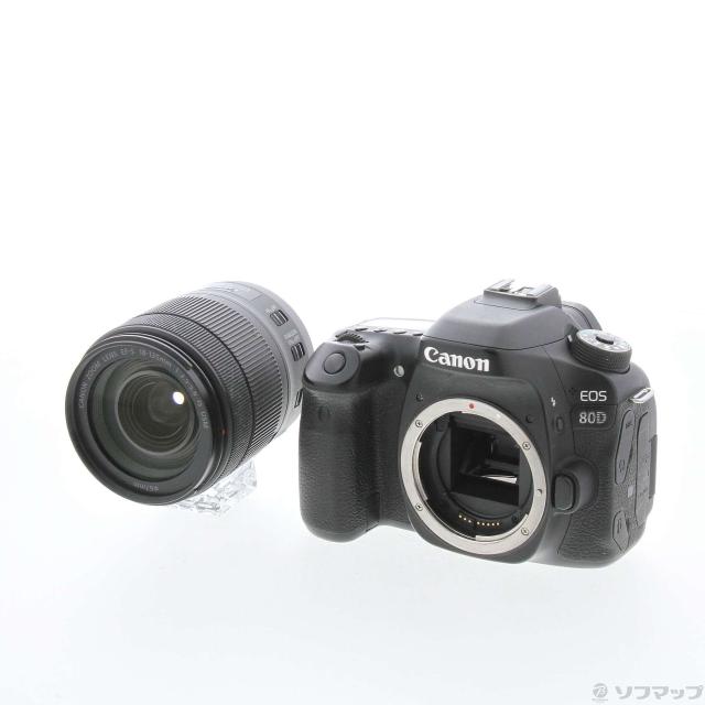 中古)Canon EOS 80D EF-S18-135 IS USM レンズキット(276-ud) 【公式通販】