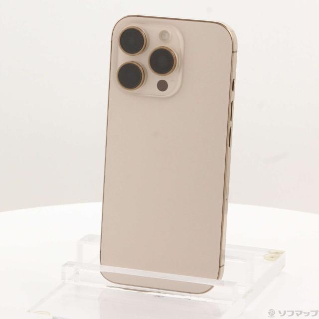 (中古)Apple iPhone16 Pro 512GB デザートチタニウム MYN63J/A SIMフリー(198-ud)