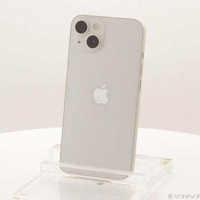 中古)Apple iPhone13 128GB スターライト MLND3J/A SIMフリー(262-ud)