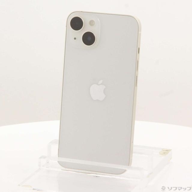 (中古)Apple iPhone14 128GB スターライト MPUQ3J/A SIMフリー(297-ud)