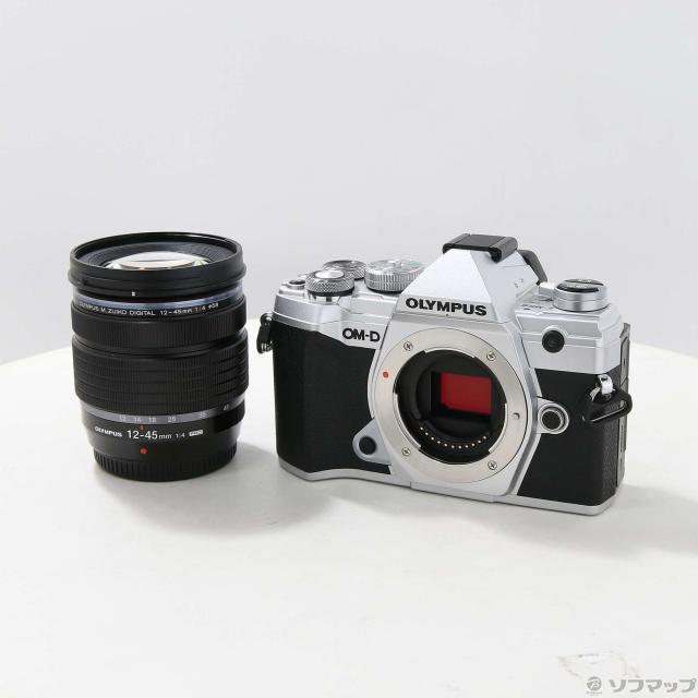 (中古)OLYMPUS OM-D E-M5 Mark III 12-45mm F4.0 PROキット シルバー(251-ud)