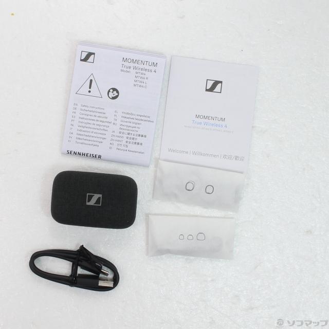 (中古)SENNHEISER MOMENTUM True Wireless 4 ブラックグラファイト(198-ud)_4