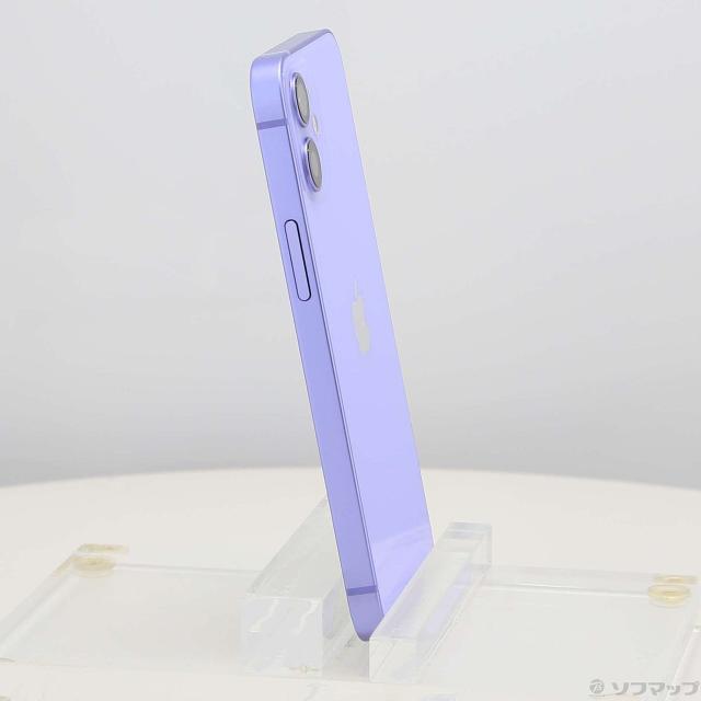 中古)Apple iPhone12 mini 128GB パープル MJQD3J/A SIMフリー(349-ud