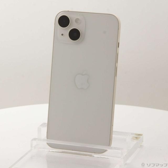 中古)Apple iPhone14 128GB スターライト MPUQ3J/A SIMフリー(377-ud 