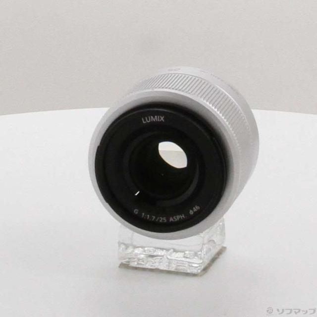 (中古)Panasonic LUMIX G 25mm/F1.7 ASPH. シルバー(269-ud)