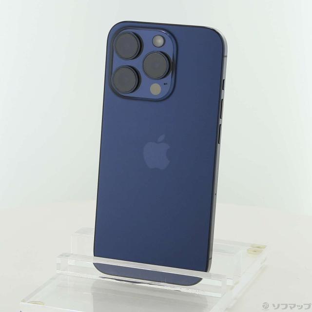 中古)Apple iPhone15 Pro 128GB ブルーチタニウム MTUA3J/A SIMフリー