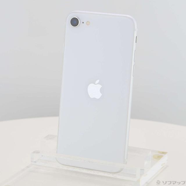 中古)Apple iPhone SE 第2世代 256GB ホワイト MXVU2J/A SIMフリー(371