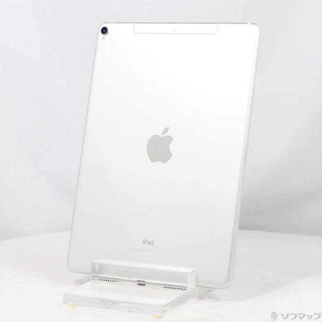 (中古)Apple iPad Pro 10.5インチ 64GB シルバー MQF02J/A auロック解除SIMフリー(198-ud)