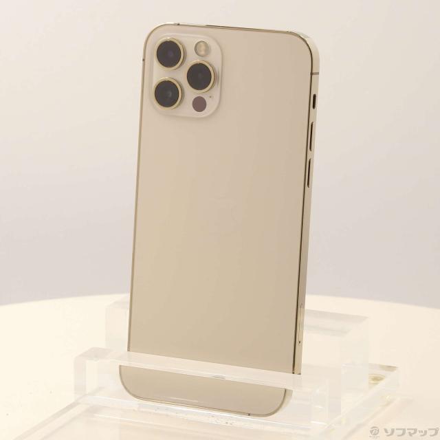 中古)Apple iPhone12 Pro 256GB ゴールド MGMC3J/A SIMフリー(295-ud 