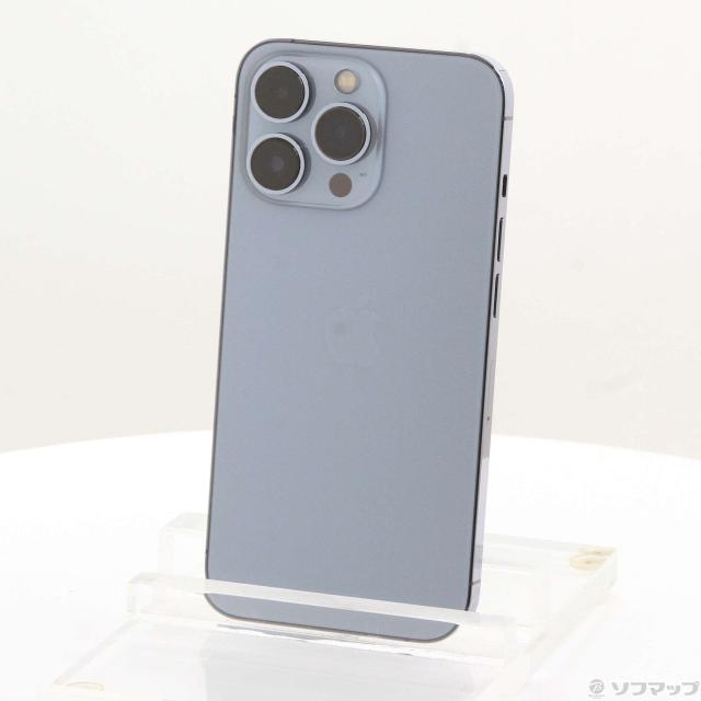 (中古)Apple iPhone13 Pro 256GB シエラブルー MLUU3J/A SIMフリー(196-ud)