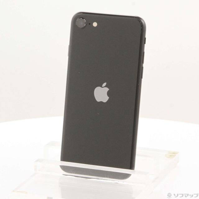 (中古)Apple iPhone SE 第2世代 64GB ブラック MHGP3J/A SIMフリー(352-ud)