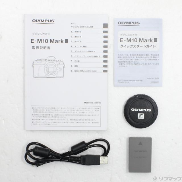 (中古)OLYMPUS OM-D E-M10 Mark III ボディー ブラック(251-ud)_5