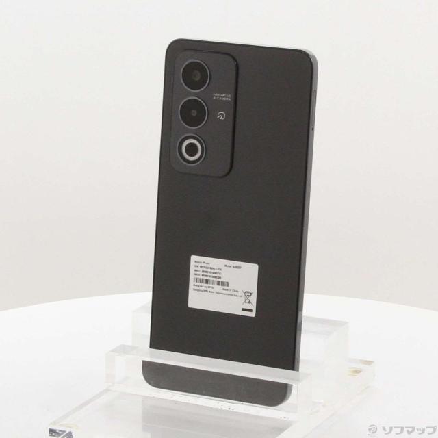 (中古)OPPO OPPO A3 5G 128GB ブラック OPSAL2 Y!mobile SIMフリー(276-ud)