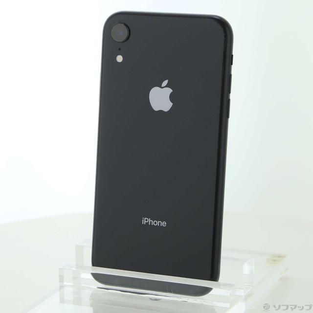 中古)Apple iPhoneXR 64GB ブラック MT002J/A SIMフリー(344-ud)の通販 