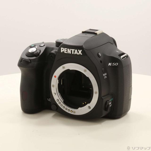 (中古)PENTAX K-50 ブラック ボディ (1628万画素/SDXC)(262-ud)