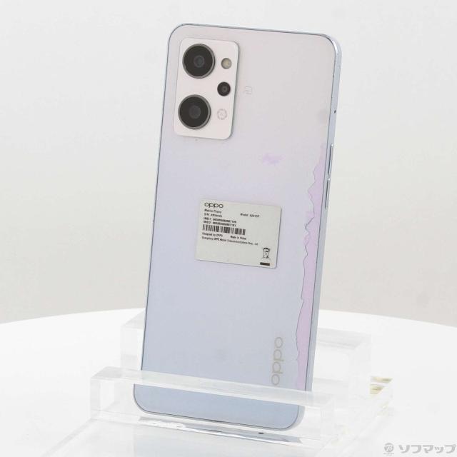(中古)OPPO OPPO Reno7 A 128GB ドリームブルー A201OP Y!mobile SIMフリー(262-ud)