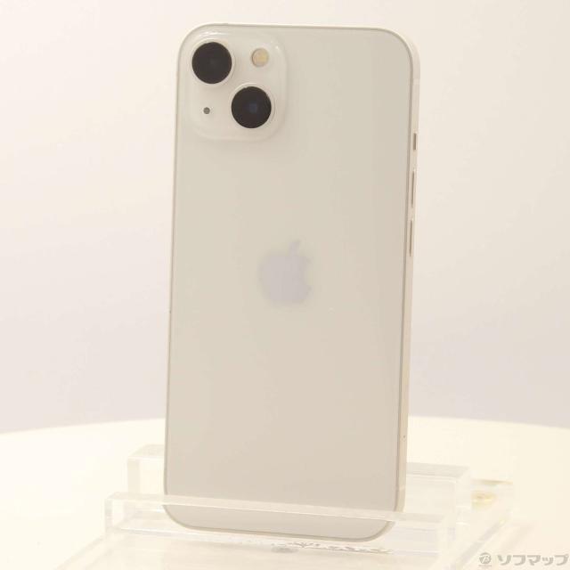 (中古)Apple iPhone13 256GB スターライト MLNJ3J/A SIMフリー(247-ud)