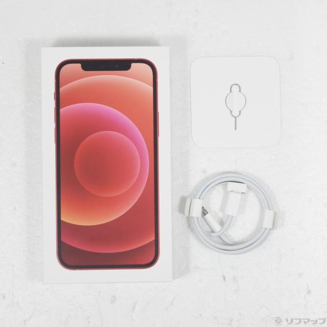 (中古)Apple iPhone12 128GB プロダクトレッド MGHW3J/A SIMフリー(196-ud)_4