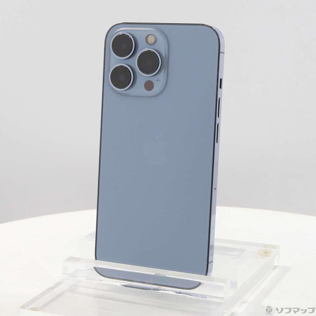 (中古)Apple iPhone13 Pro 128GB シエラブルー MLUK3J/A SIMフリー(371-ud)