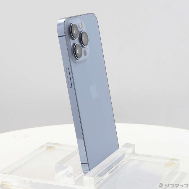 (中古)Apple iPhone13 Pro 128GB シエラブルー MLUK3J/A SIMフリー(371-ud)