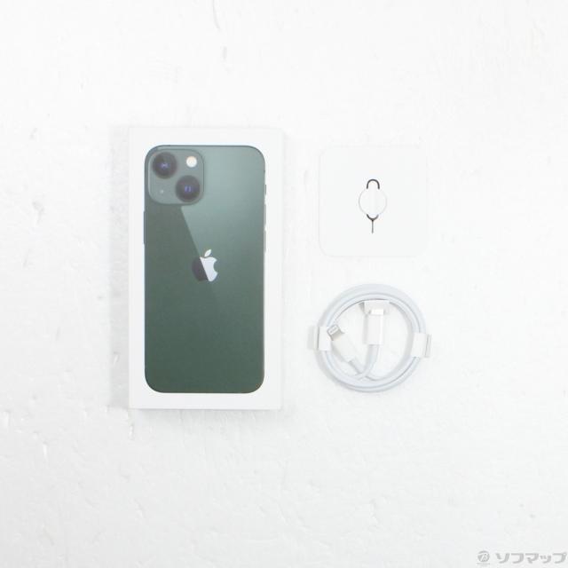 (中古)Apple iPhone13 mini 256GB グリーン MNFD3J/A SIMフリー(251-ud)_4
