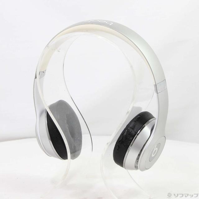 (中古)Beats by Dr. Dre Beats Solo3 Wireless MNEQ2PA/A シルバー(377-ud)