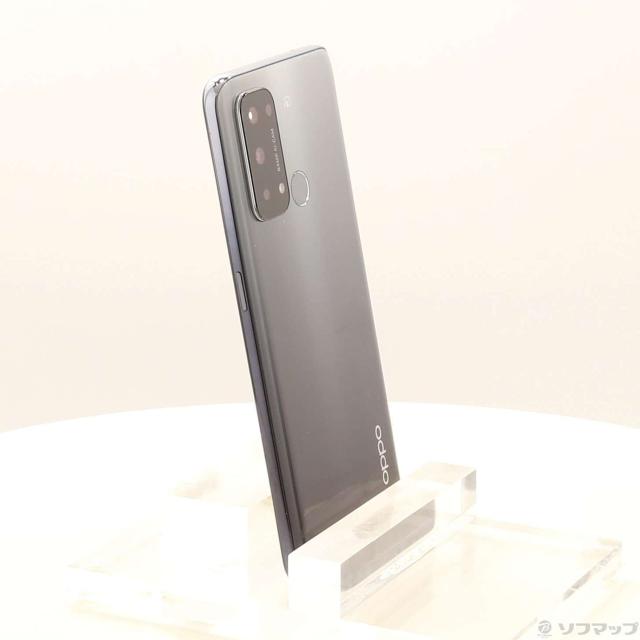 (中古)ワイモバイル OPPO Reno5 A 128GB シルバーブラック A101OP Y!mobile SIMフリー (ネットワーク利用制限▲)(258-ud)_3