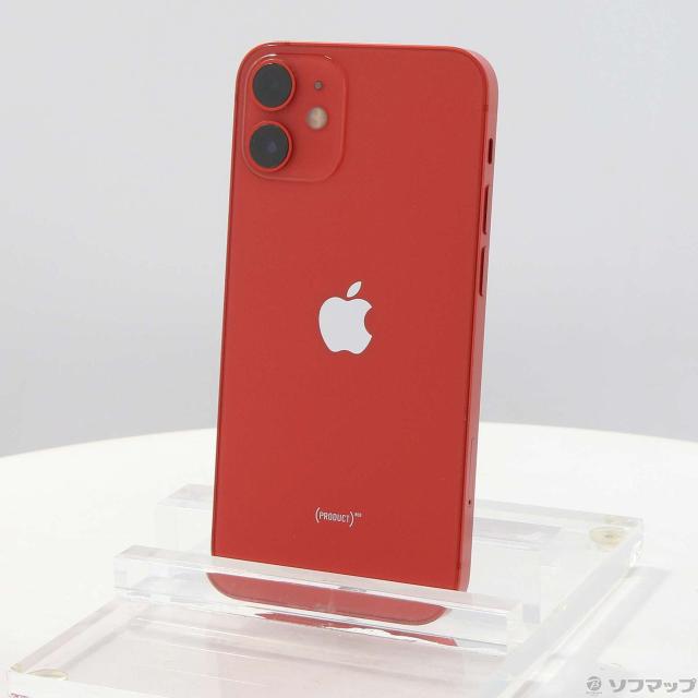 (中古)Apple iPhone12 mini 128GB プロダクトレッド MGDN3J/A SIMフリー(371-ud)