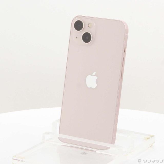 (中古)Apple iPhone13 128GB ピンク MLNE3J/A SIMフリー(371-ud)