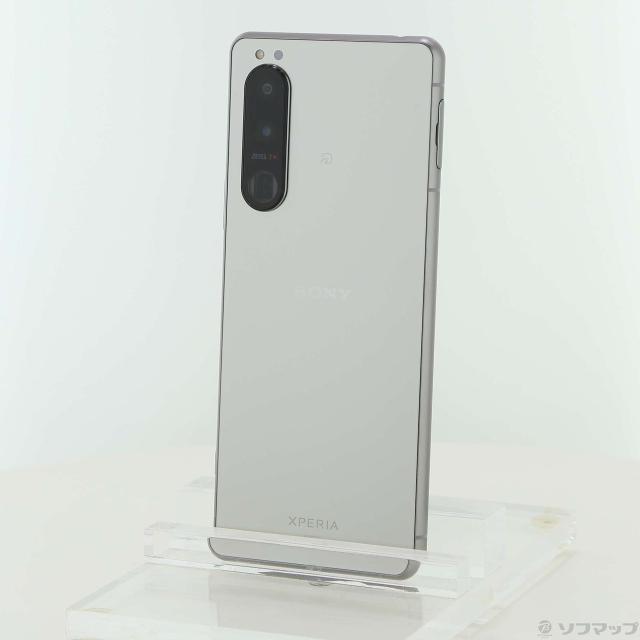 (中古)SONY Xperia 5 III 128GB フロストシルバー SOG05 au SIMフリー(258-ud)