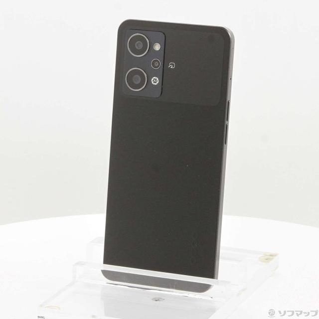 (中古)OPPO OPPO Reno9 A 128GB ナイトブラック A301OP Y!mobile SIMフリー(198-ud)