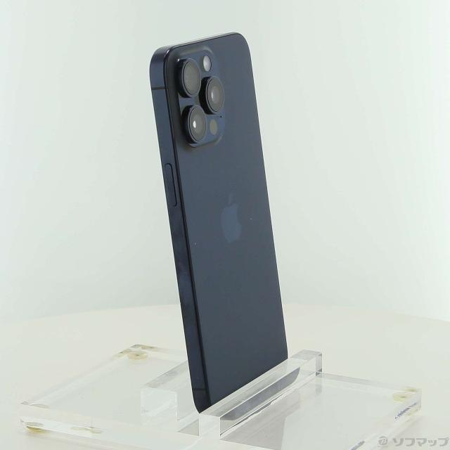 (中古)Apple iPhone15 Pro Max 256GB ブルーチタニウム MU6T3J/A SIMフリー(196-ud)