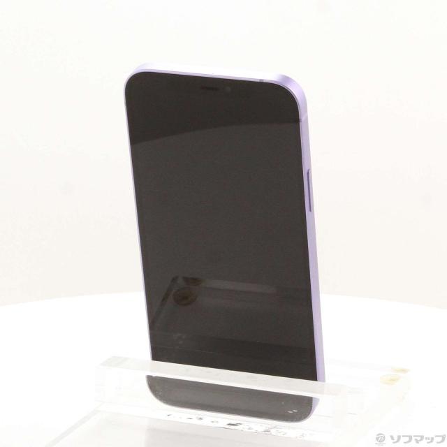 (中古)Apple iPhone12 64GB パープル MJNH3J/A SIMフリー(247-ud)_2