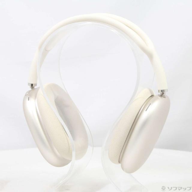 (中古)Apple AirPods Max (USB-C) スターライト MWW53ZA/A(198-ud)