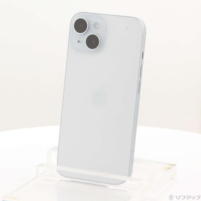 中古)Apple iPhone15 256GB ブルー MTMR3J/A SIMフリー(344-ud)【公式 