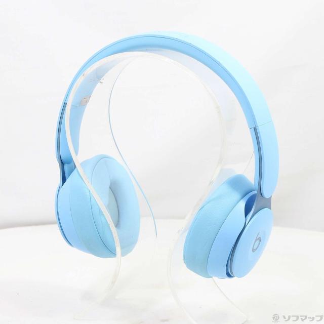 (中古)Beats by Dr. Dre Beats Solo Pro More Matte Collection MRJ92FE/A ライトブルー(297-ud)