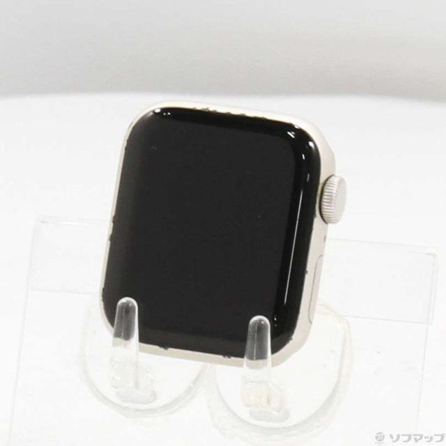 (中古)Apple Apple Watch SE 第2世代 GPS 40mm スターライトアルミニウムケース バンド無し(348-ud)