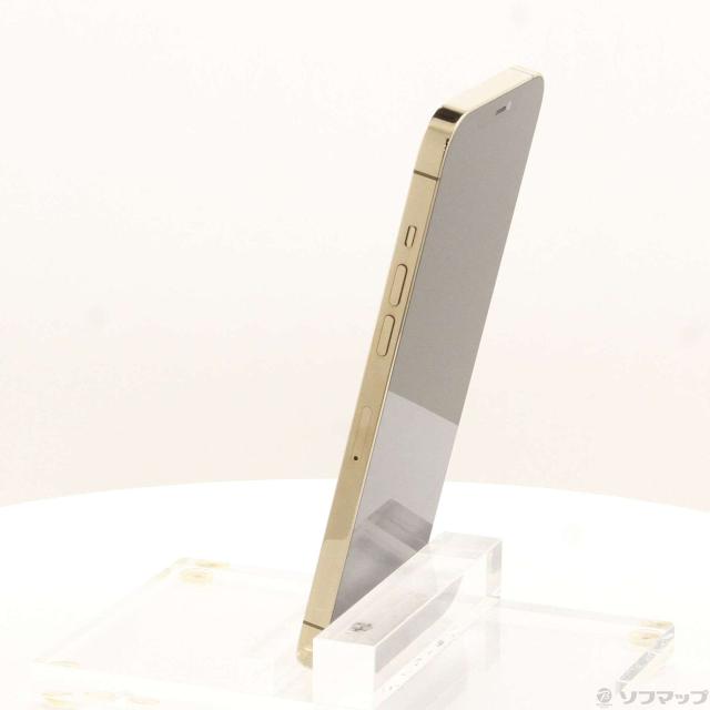 (中古)Apple iPhone12 Pro Max 256GB ゴールド MGD13J/A SIMフリー(371-ud)