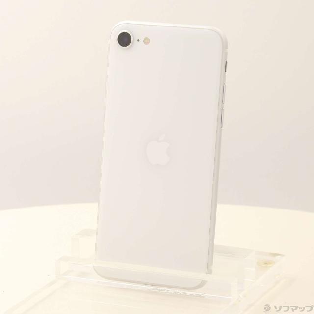 (中古)Apple iPhone SE 第2世代 256GB ホワイト MXVU2J/A SIMフリー(262-ud)