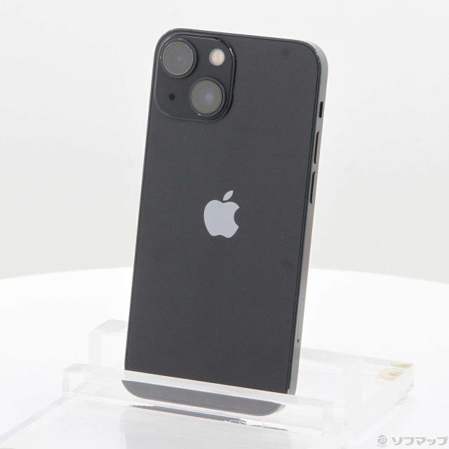 (中古)Apple iPhone13 mini 128GB ミッドナイト MLJC3J/A SIMフリー(198-ud)