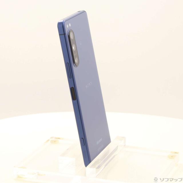 (中古)SONY Xperia 5 IV 128GB ブルー SO-54C docomo SIMフリー(368-ud)_3