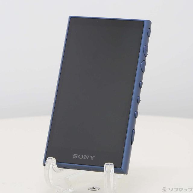 (中古)SONY WALKMAN A100シリーズ メモリ64GB+microSD ブルー NW-A107(198-ud)