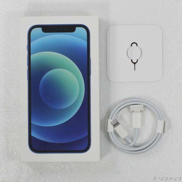 (中古)Apple iPhone12 mini 256GB ブルー MGDV3J/A SIMフリー(196-ud)_4