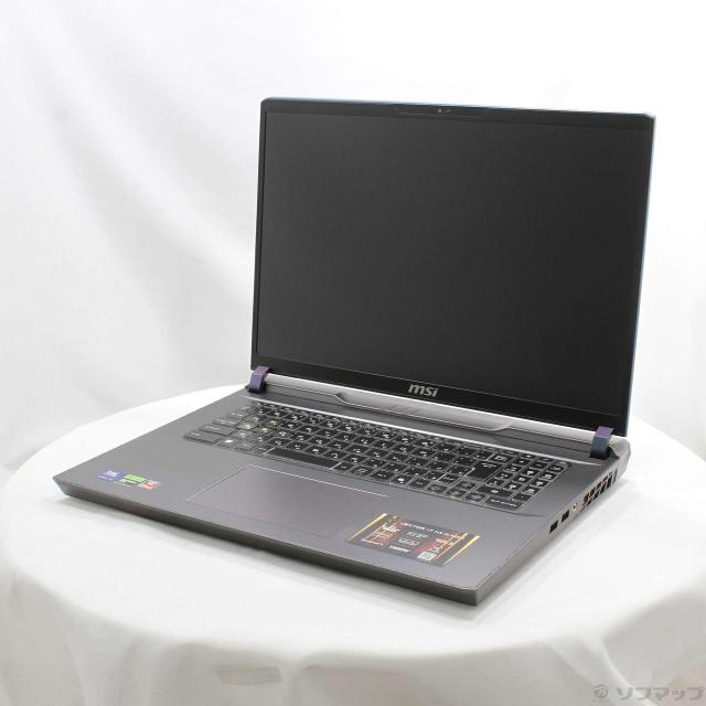 (中古)MSI (展示品) Vector 17 HX AI A2XW Vector-17-HX-AI-A2XWJG-4850JP コスモスグレイ(262-ud)
