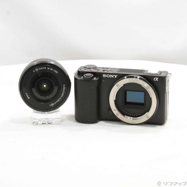 (中古)SONY (展示品) VLOGCAM ZV-E10L パワーズームレンズキット ブラック(262-ud)