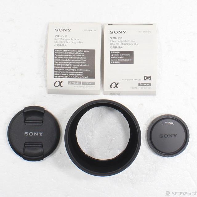 (中古)SONY FE 70-200mm F4G OSS SEL70200G (Eレンズ)(262-ud)