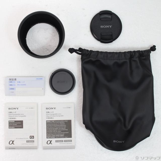 (中古)SONY (展示品) FE 70-200mm F4G OSS SEL70200G (Eレンズ)(349-ud)