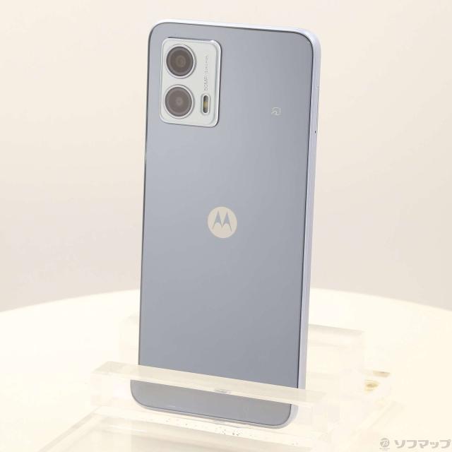 (中古)Motorola moto g53y 5G 128GB アークティックシルバー MOSAD2 Y!mobile SIMフリー(368-ud)