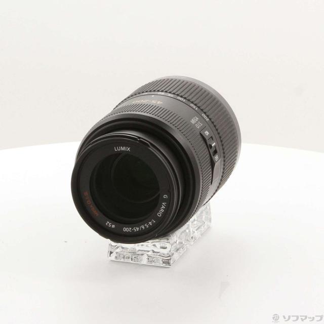 (中古)Panasonic LUMIX G Vario 45-200mm F4-5.6 H-FS045200 レンズ μ4/3(269-ud)